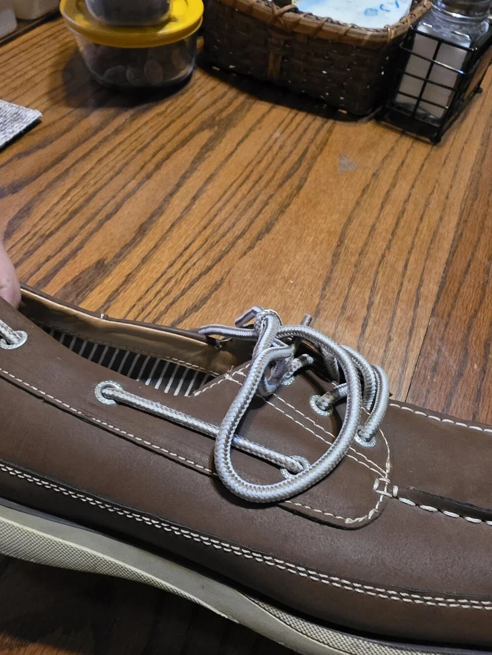 David Stone Boat Shoes Brown Size 11